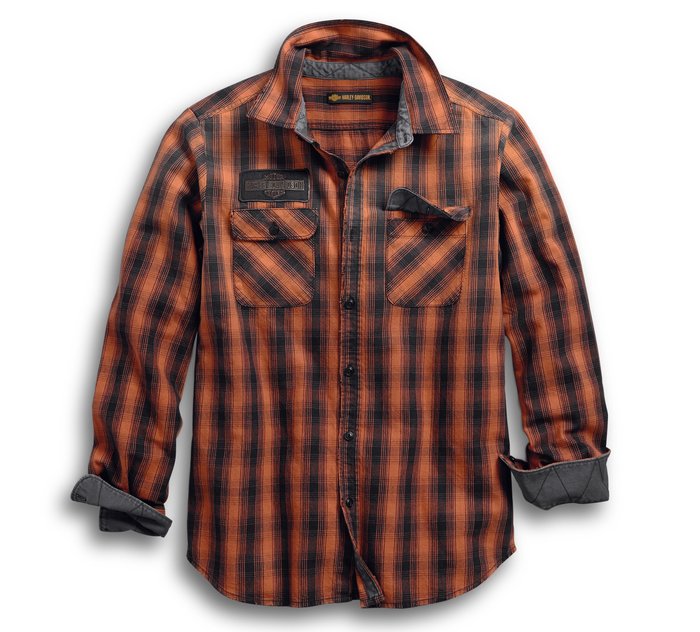 Harley_Davidson Checked Shirt