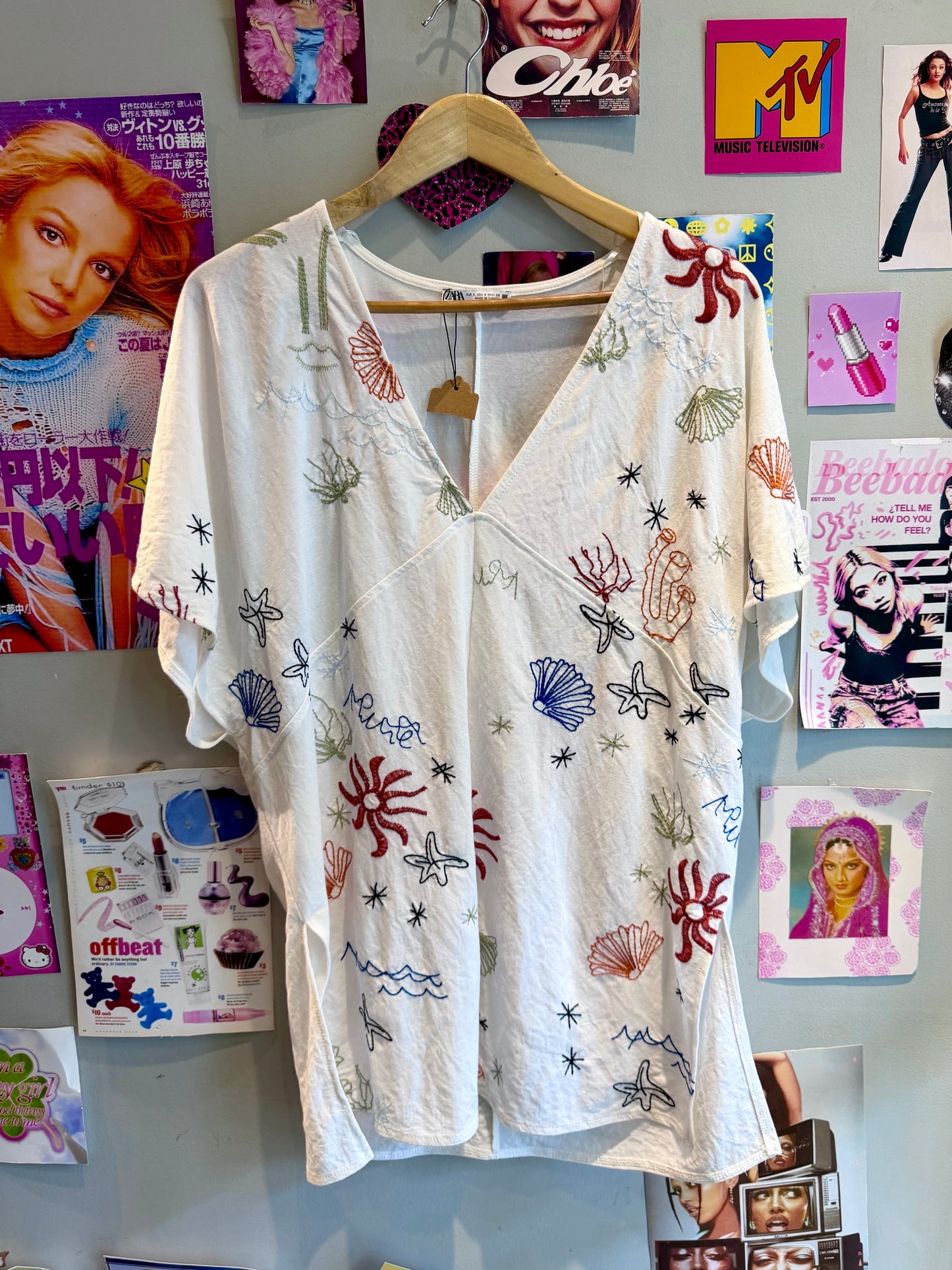 ZARA Embroidered Tunic