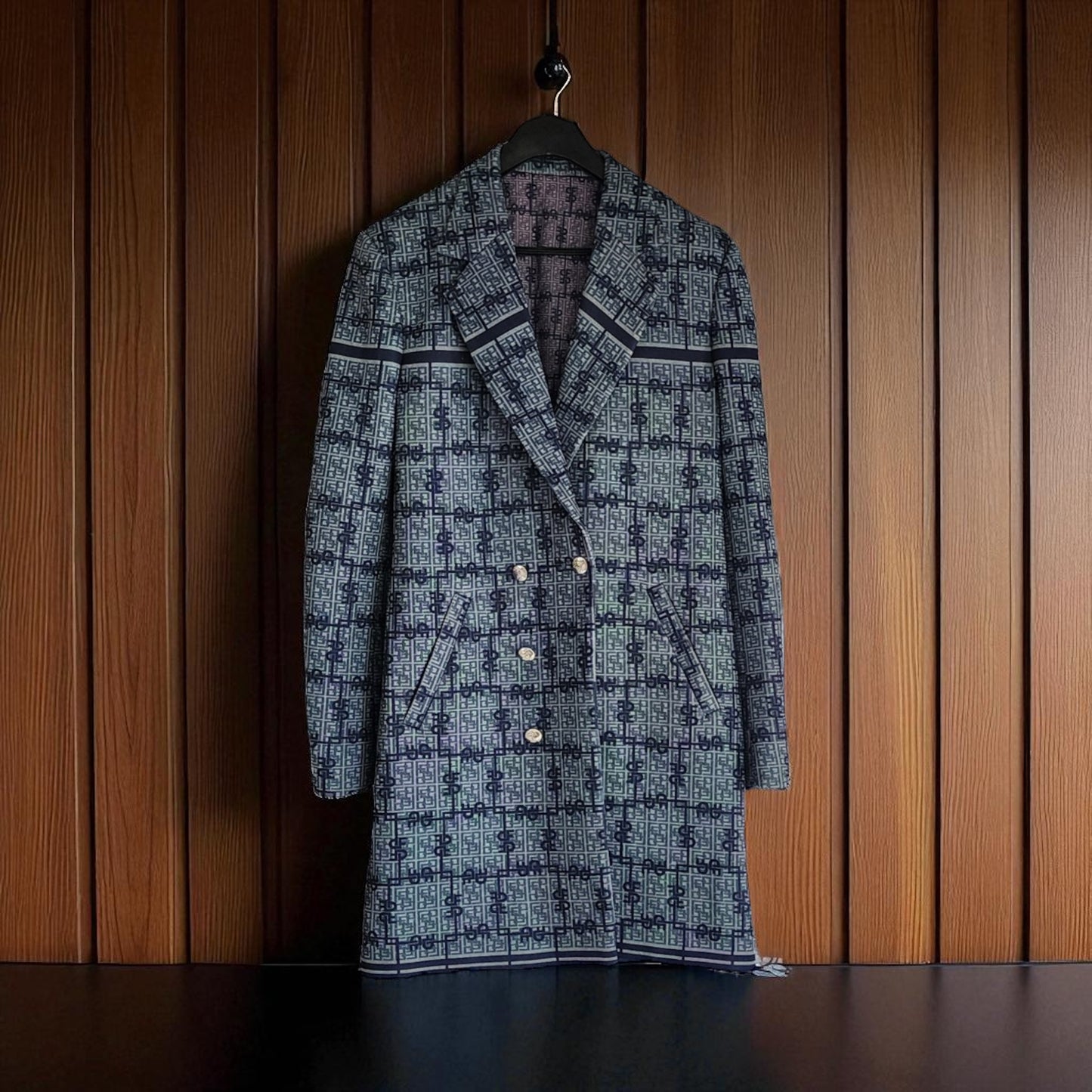 Falguni Shane Peacock Green Coat