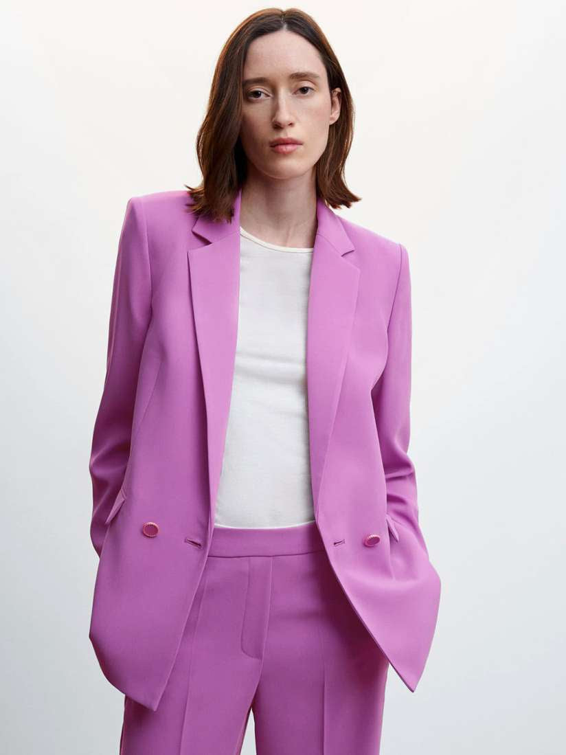 Mango Purple Blazer