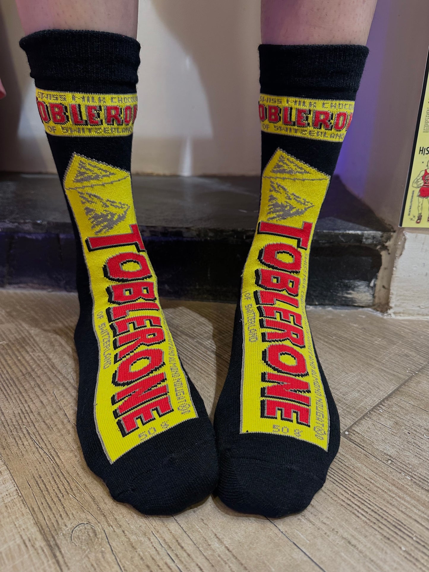 Toblerone Socks