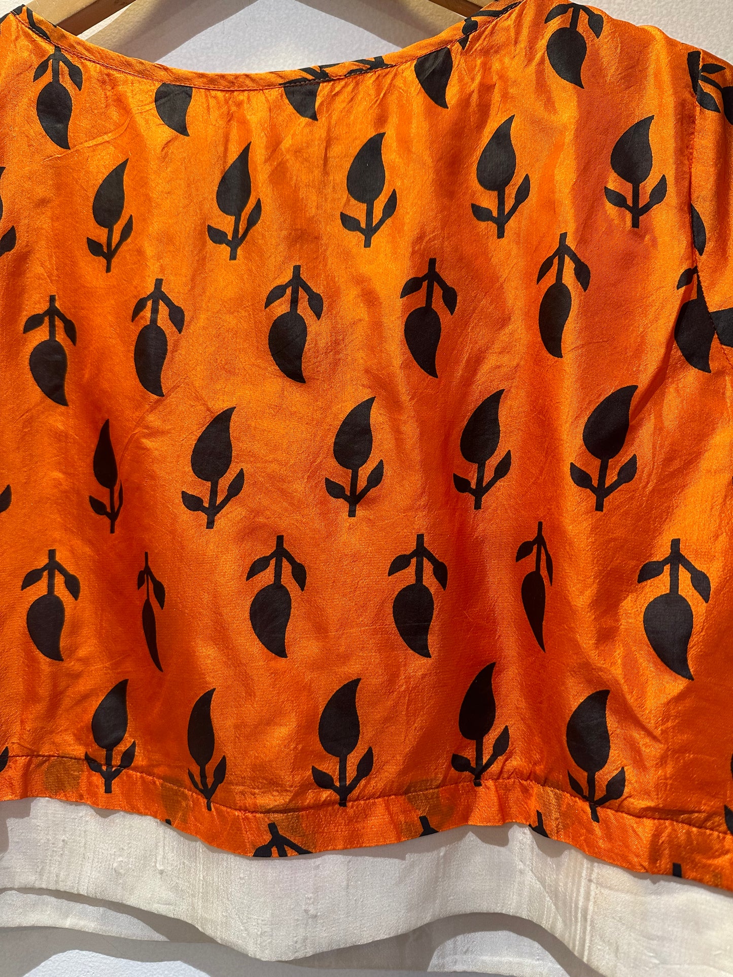 Masaba Orange Blouse