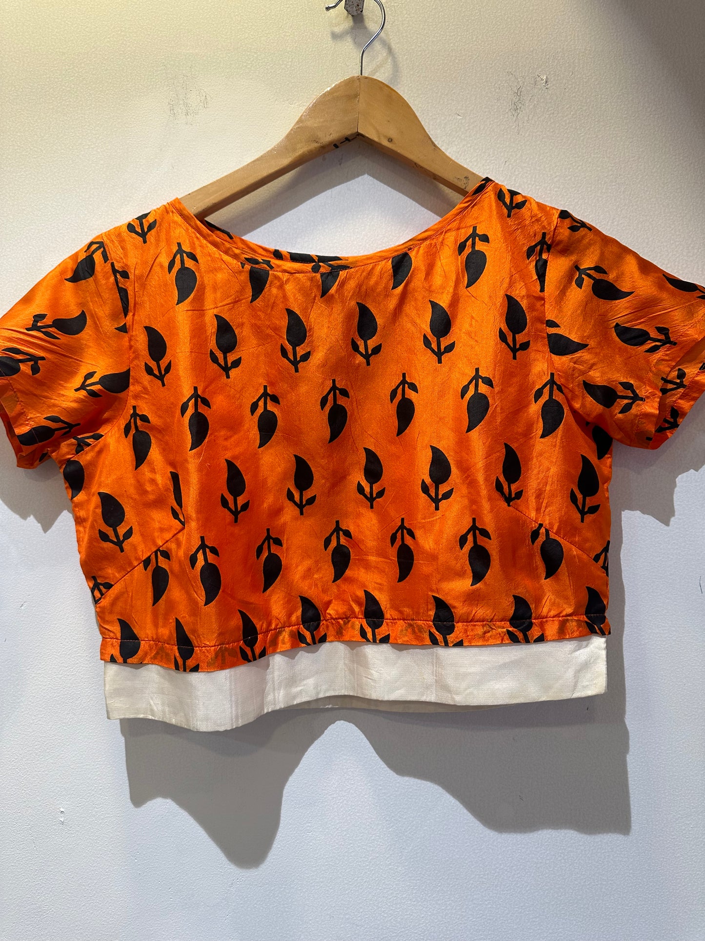 Masaba Orange Blouse