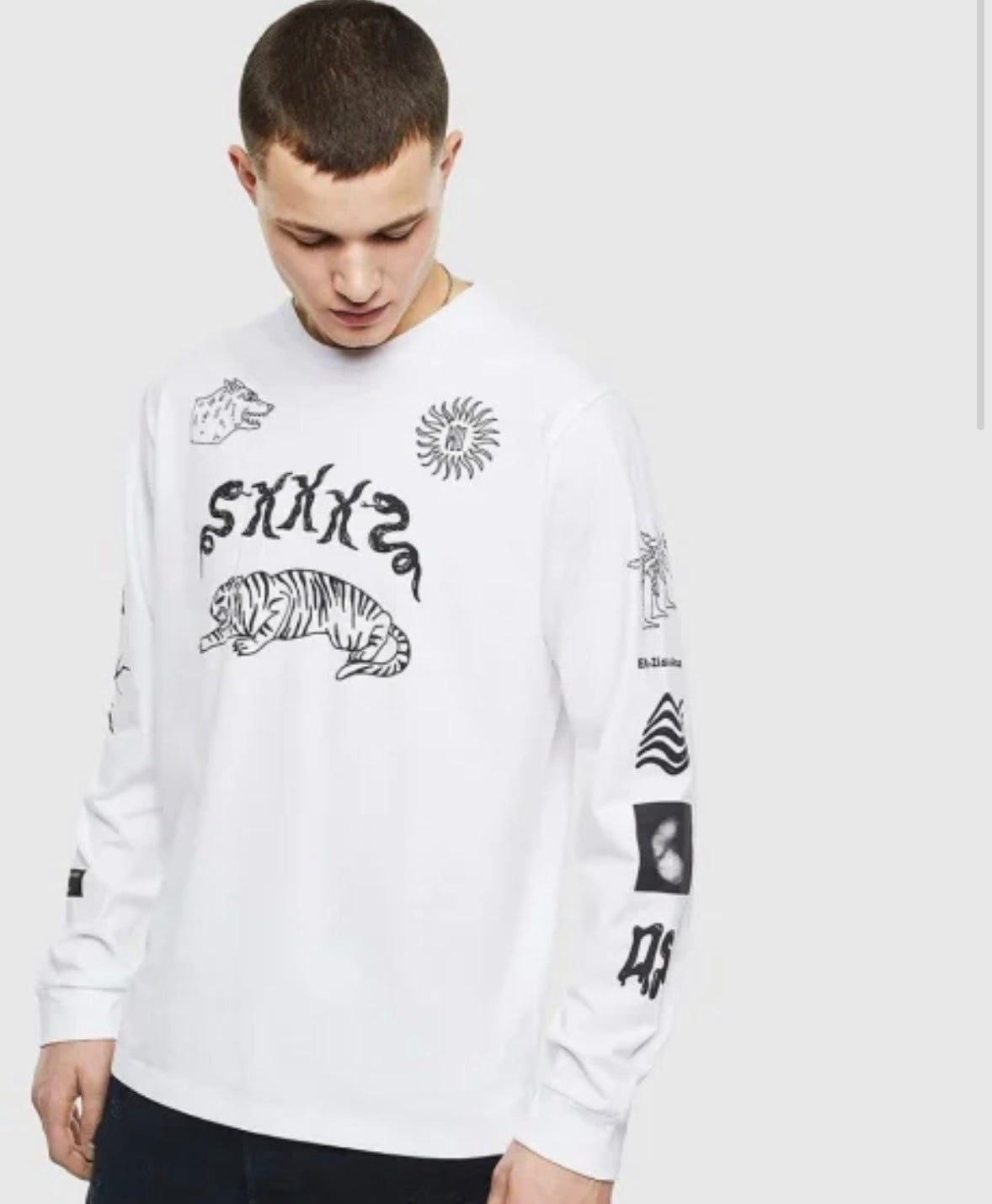 Diesel Graphic Sweatshirt