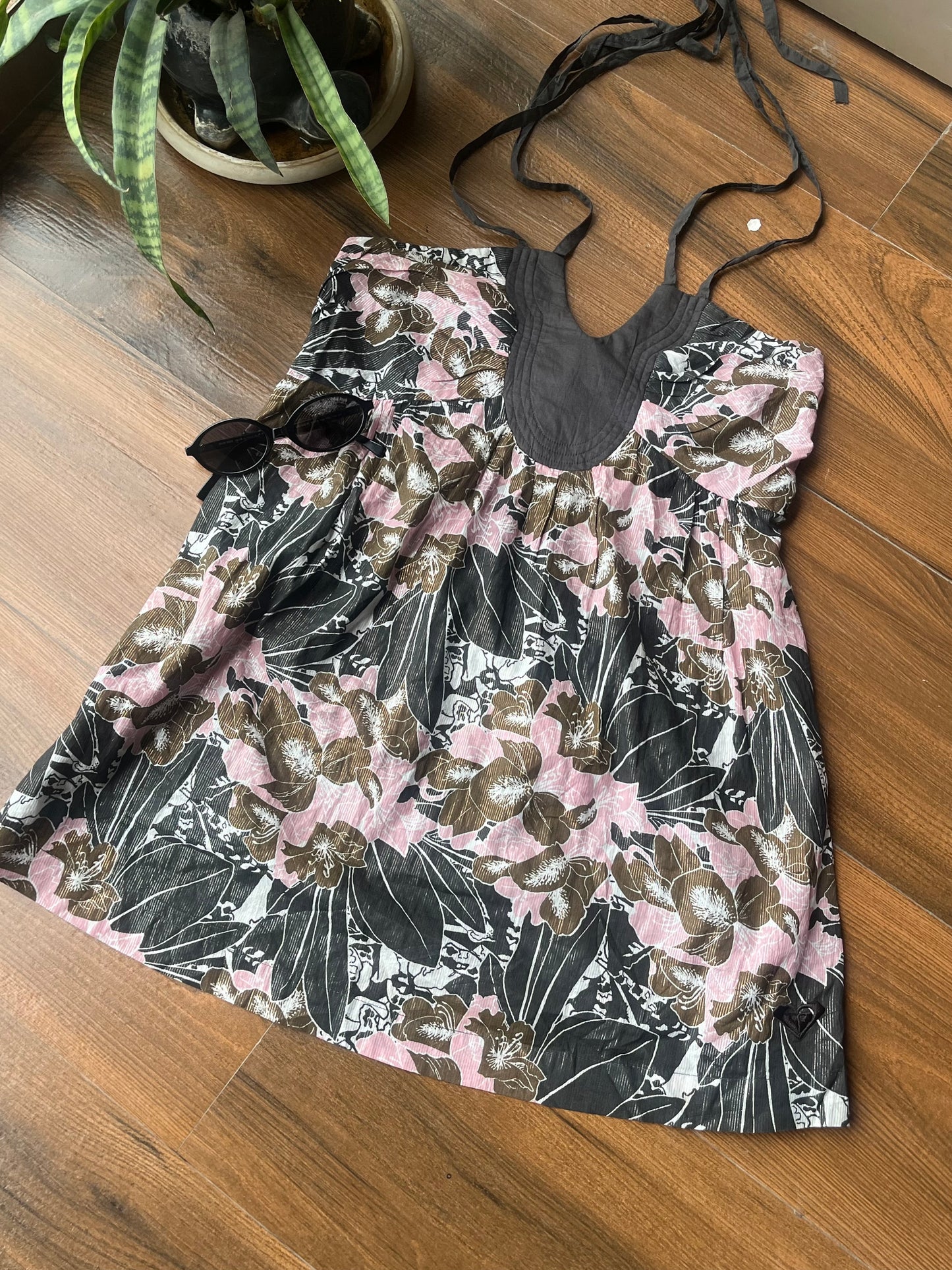 Floral Tie Up Top