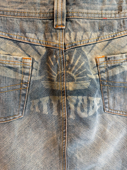 Y2k Denim Skirt
