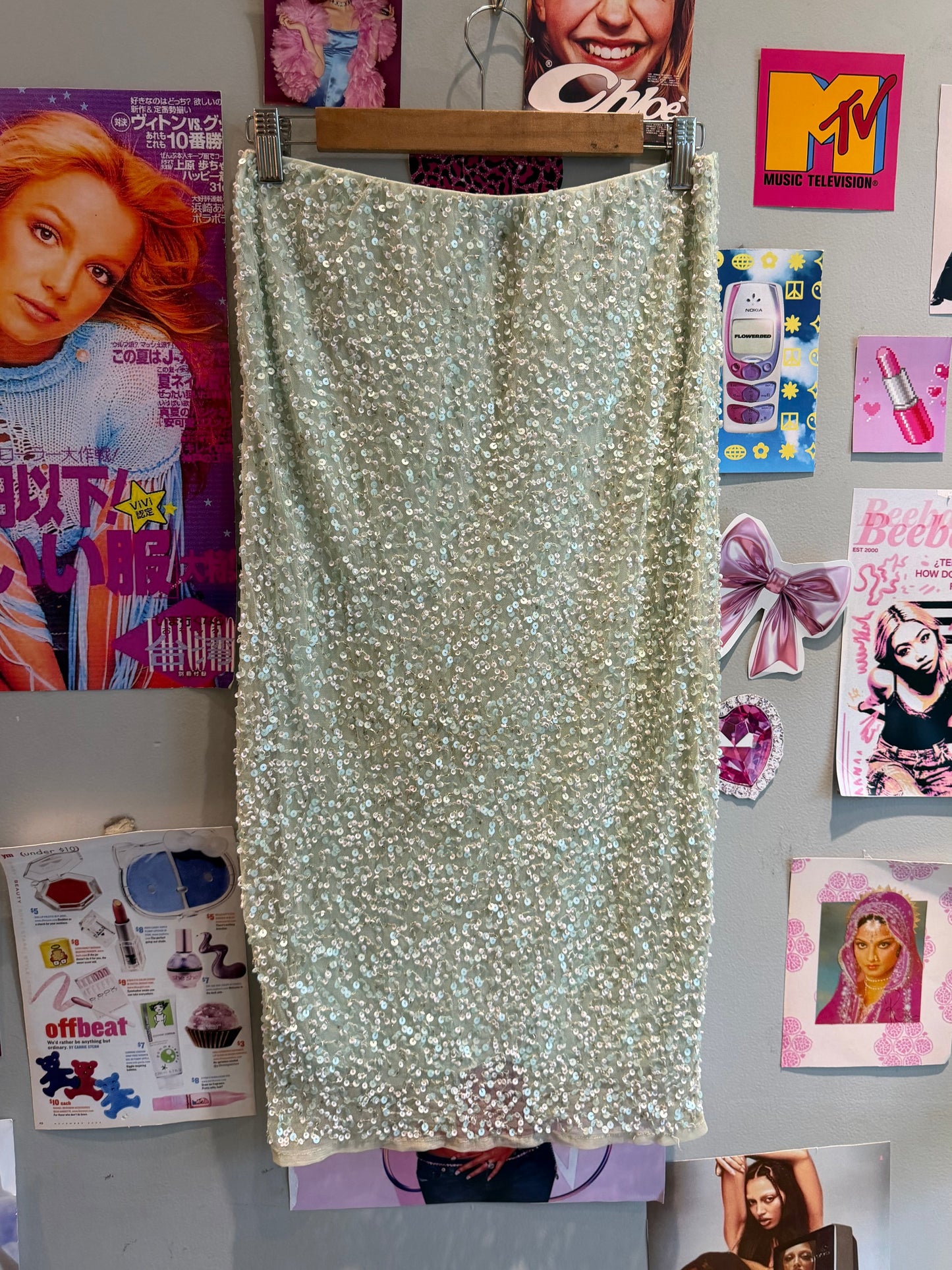 River Island Sequin Skirt