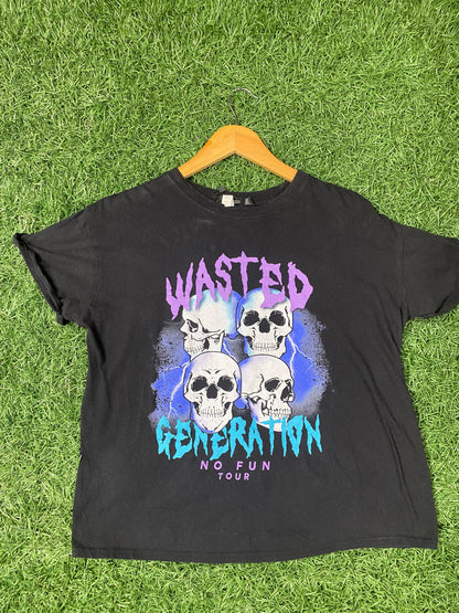 Wasted Generation No Fun Tour Tee