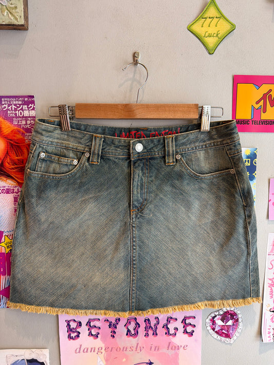 Y2k Denim Skirt