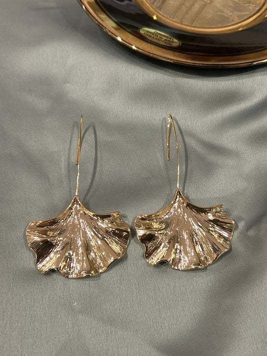 Long Leaf Earrings