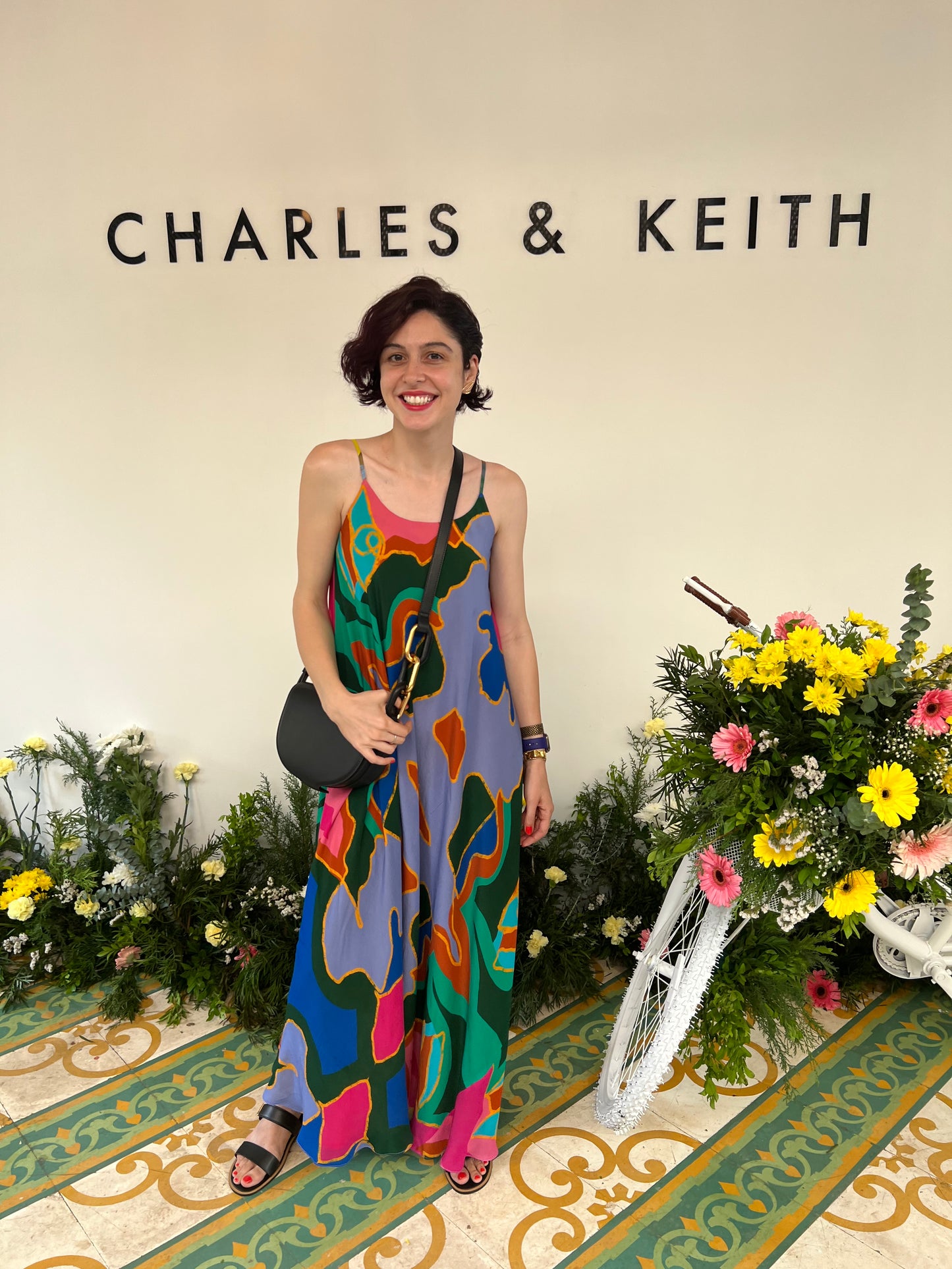 Advait Pop Print Midi Dress
