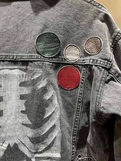 Upcycled Patchwork Denim jacket