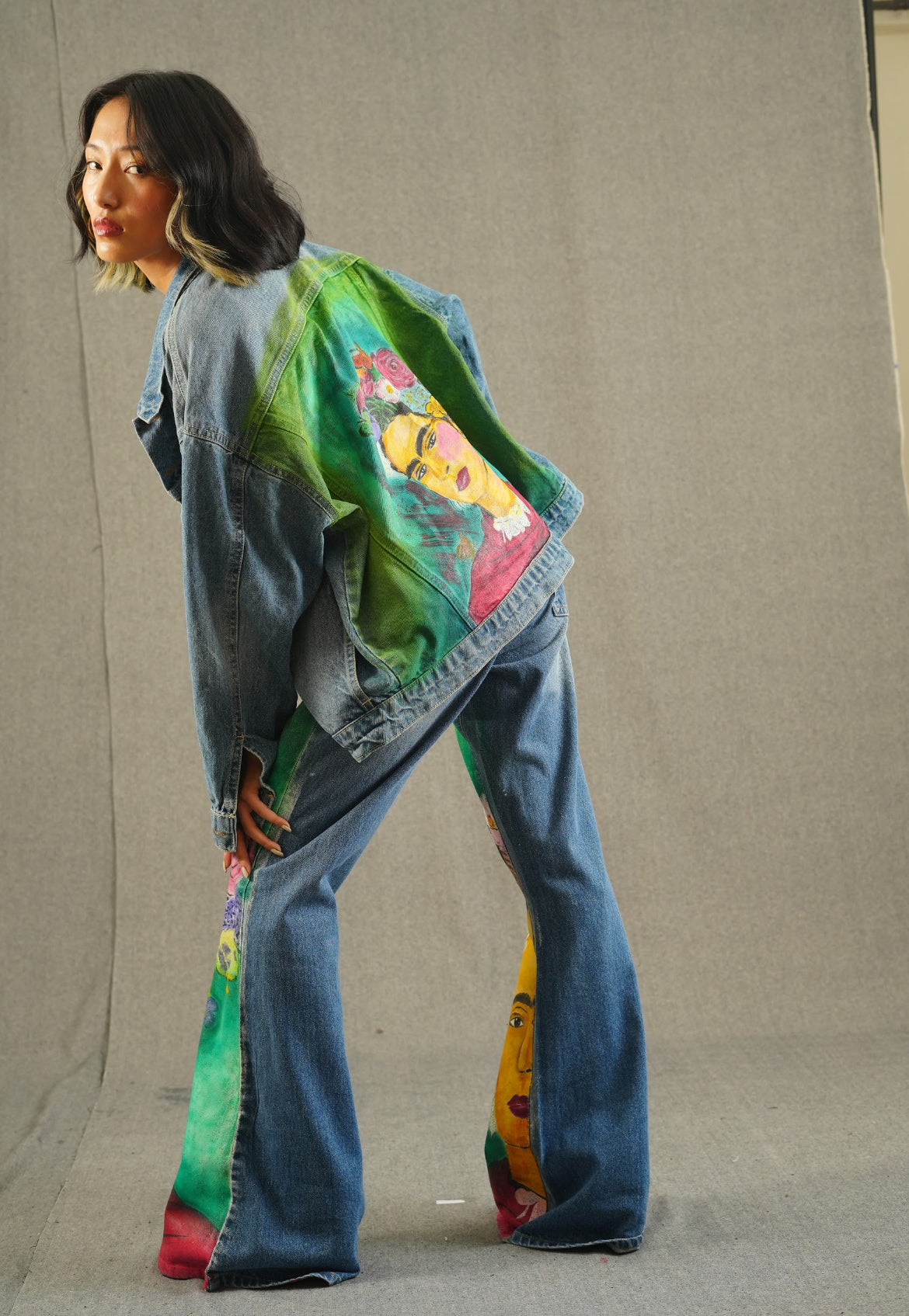 Frida Hand Painted Reverie Jacket