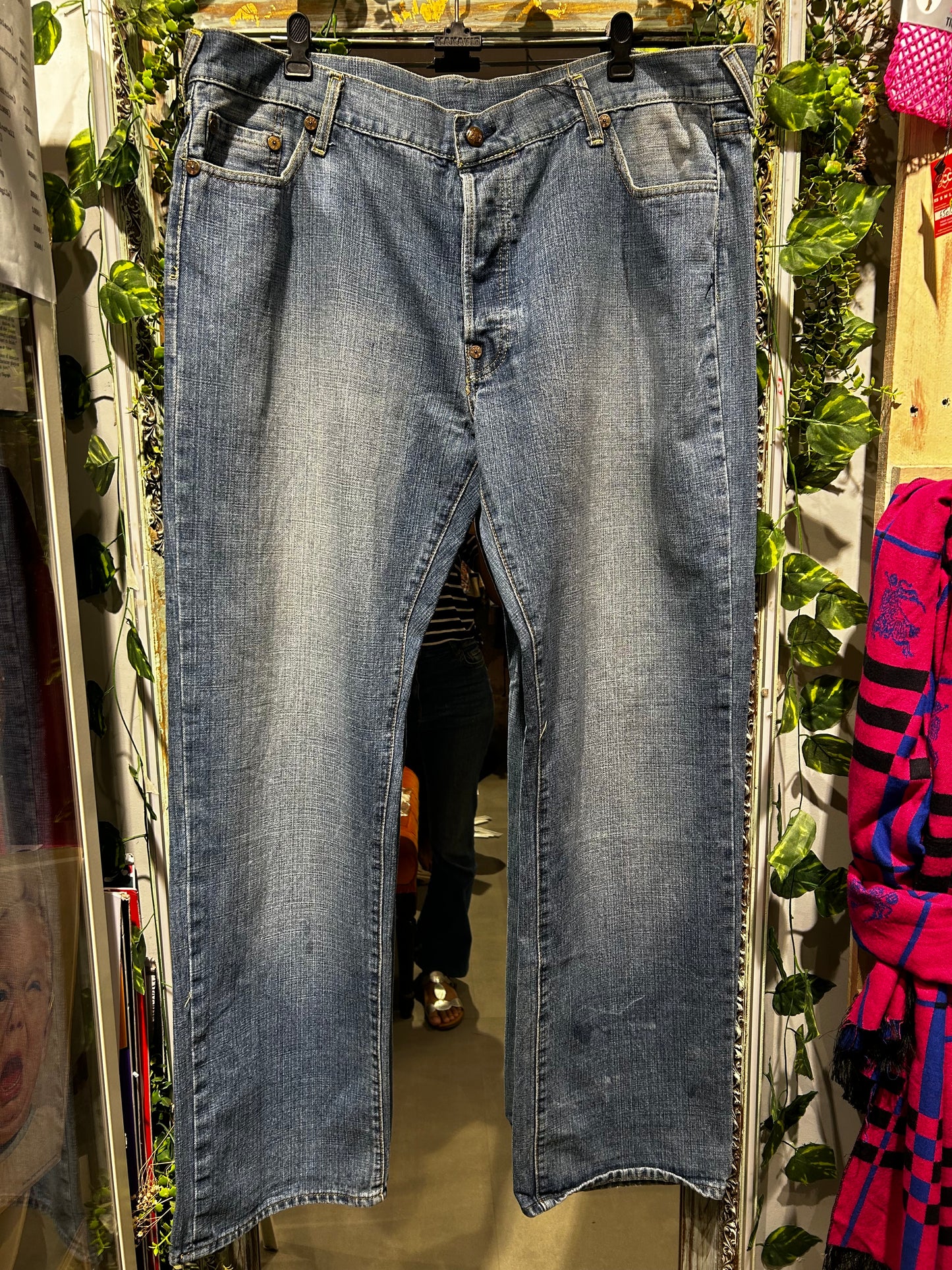 Evisu Genes No. 2 Blue Denim Jeans