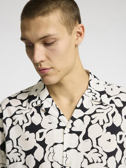 Selected Homme Black and White Shirt