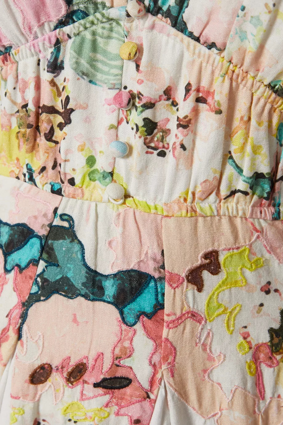 Hemant and Nandita Teien Floral Cotton Dress
