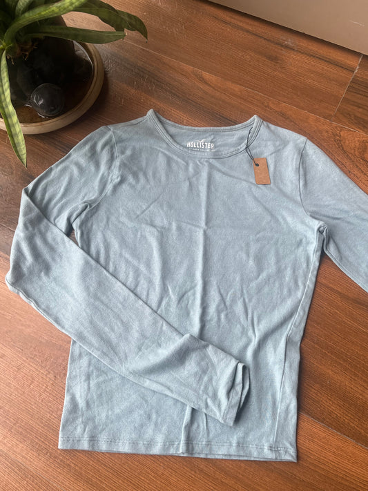 Baby Blue Shimmer Top