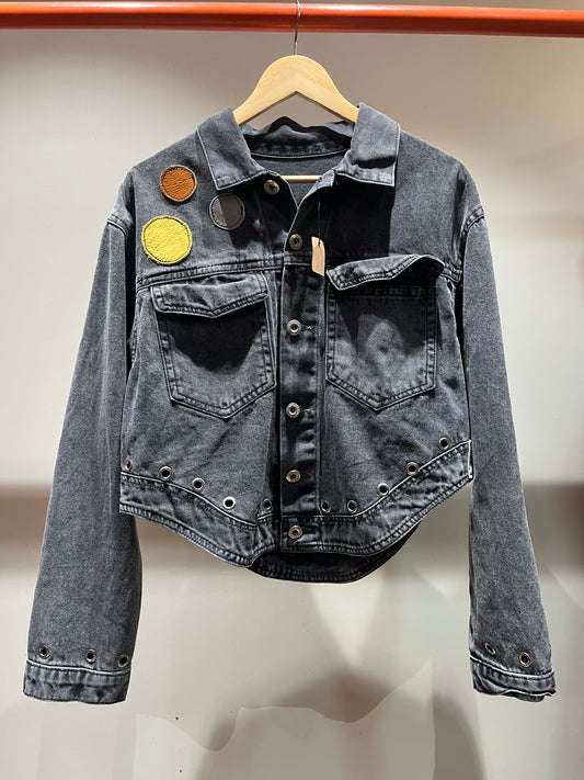 Upcycled Patchwork Denim jacket