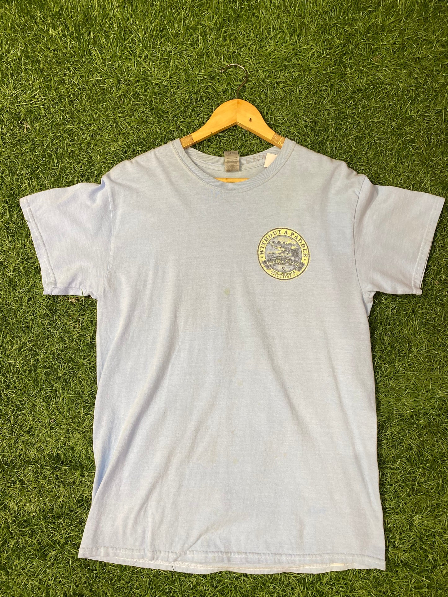 Without A Paddle Up The Creek Vintage Tee