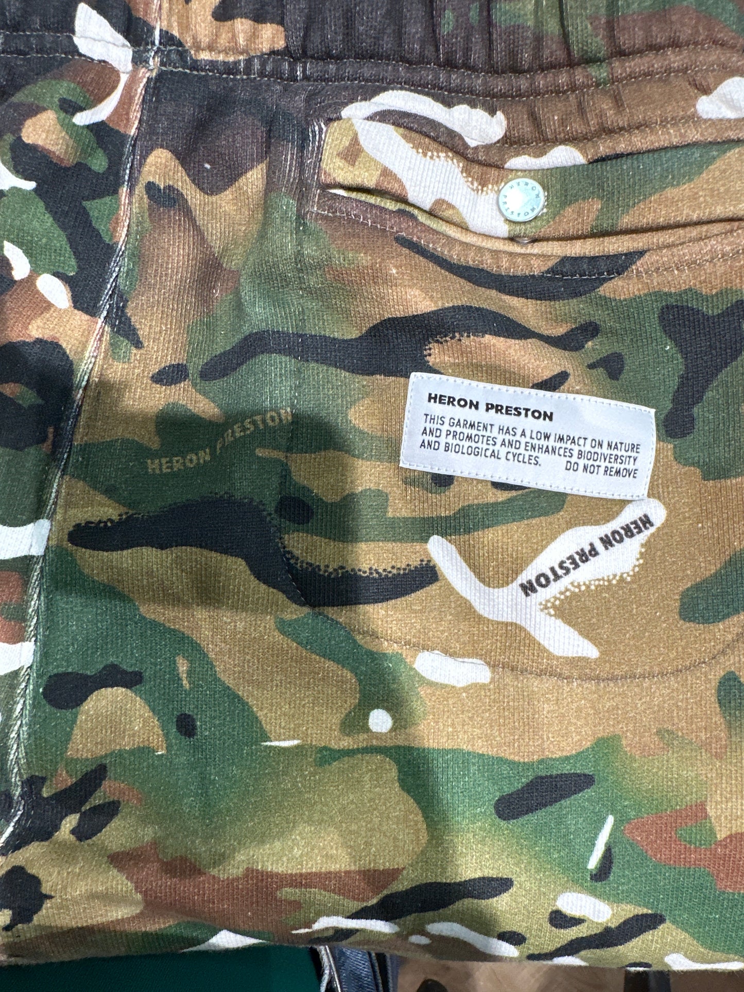 Heron Preston Camouflage Print Track Trousers