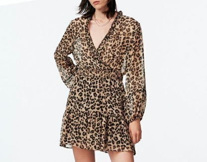 Zara Leopard Print Dress