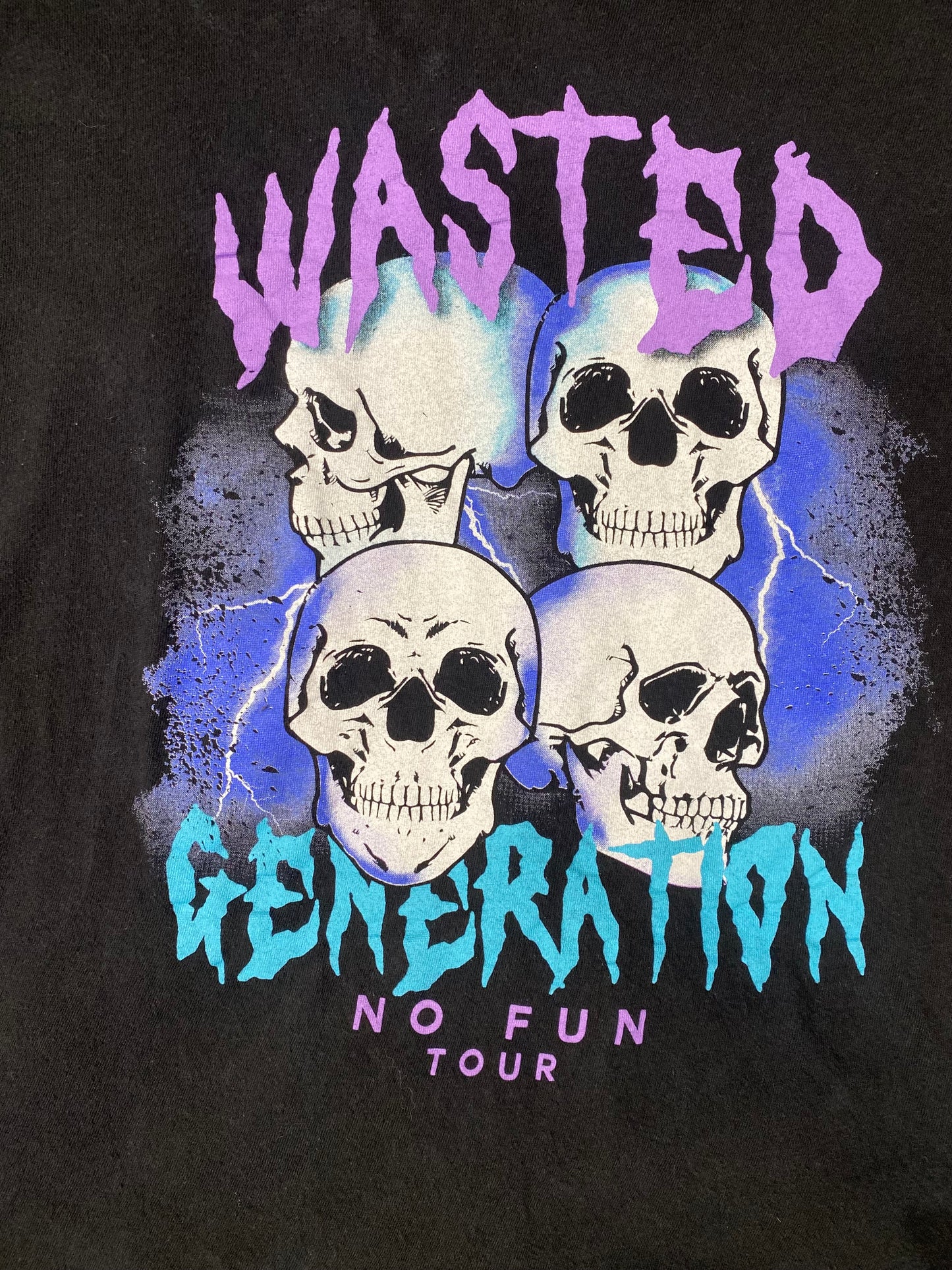 Wasted Generation No Fun Tour Tee