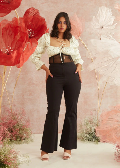 Lea Percy High-Waisted Corset Pants