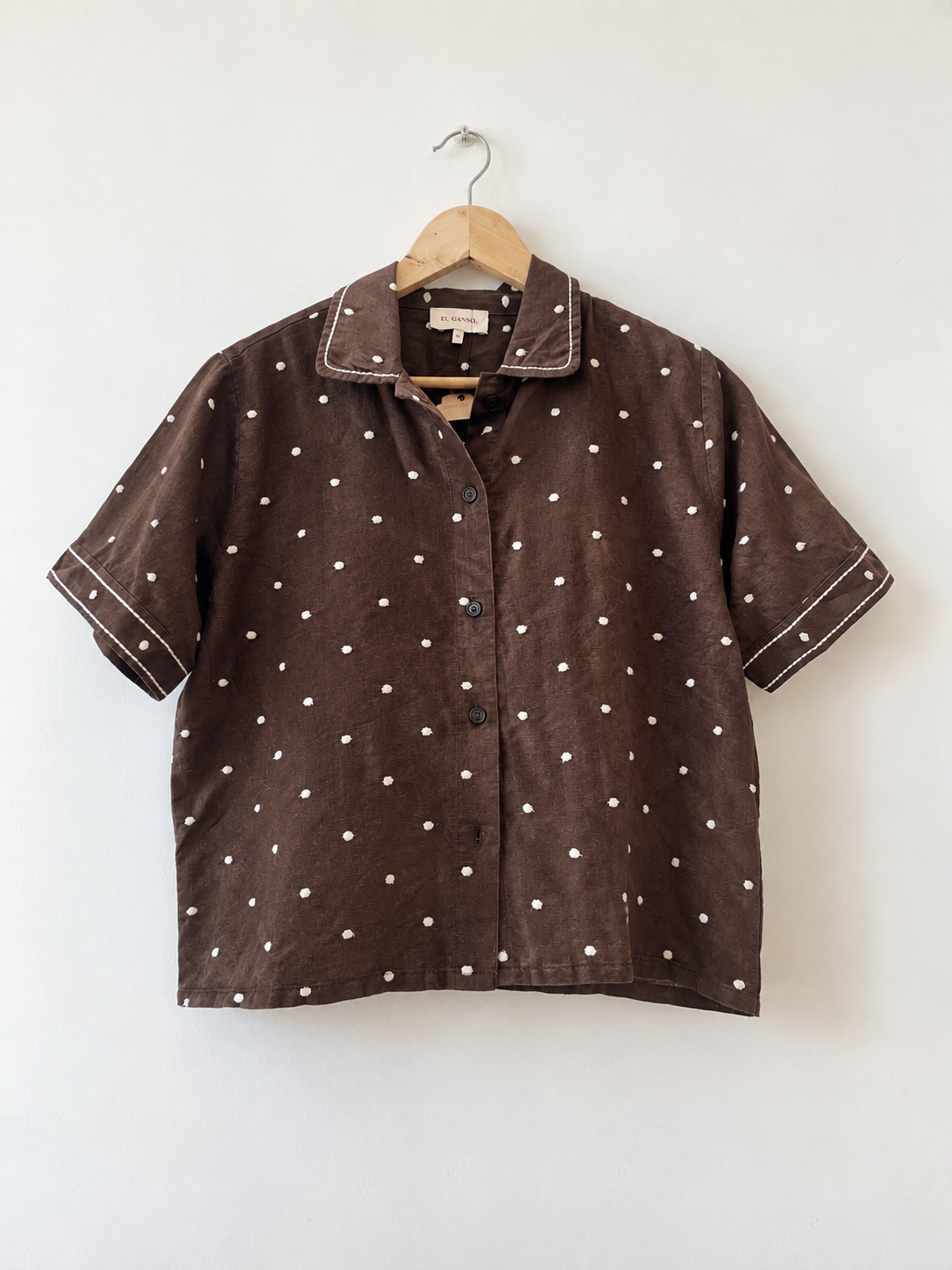 EL GANSO EARTH LINEN SHIRT