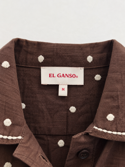 EL GANSO EARTH LINEN SHIRT