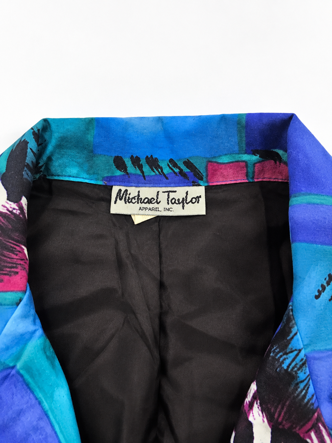 Michael Taylor 80s Pop Print Blazer
