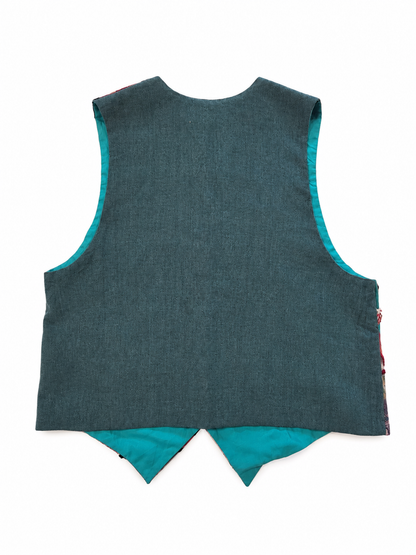 Bohemian Vintage Patchwork Vest