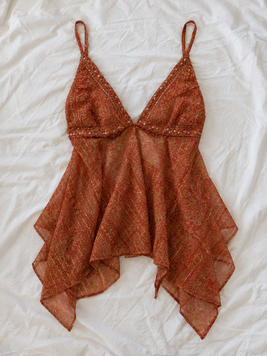 Marigold Desi Handkerchief Camisole