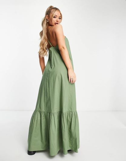 Asos green dress