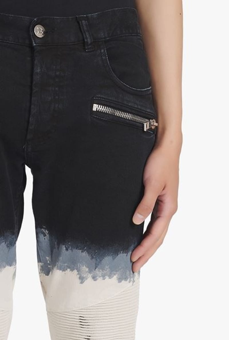 Balmain Black Skinny Pants