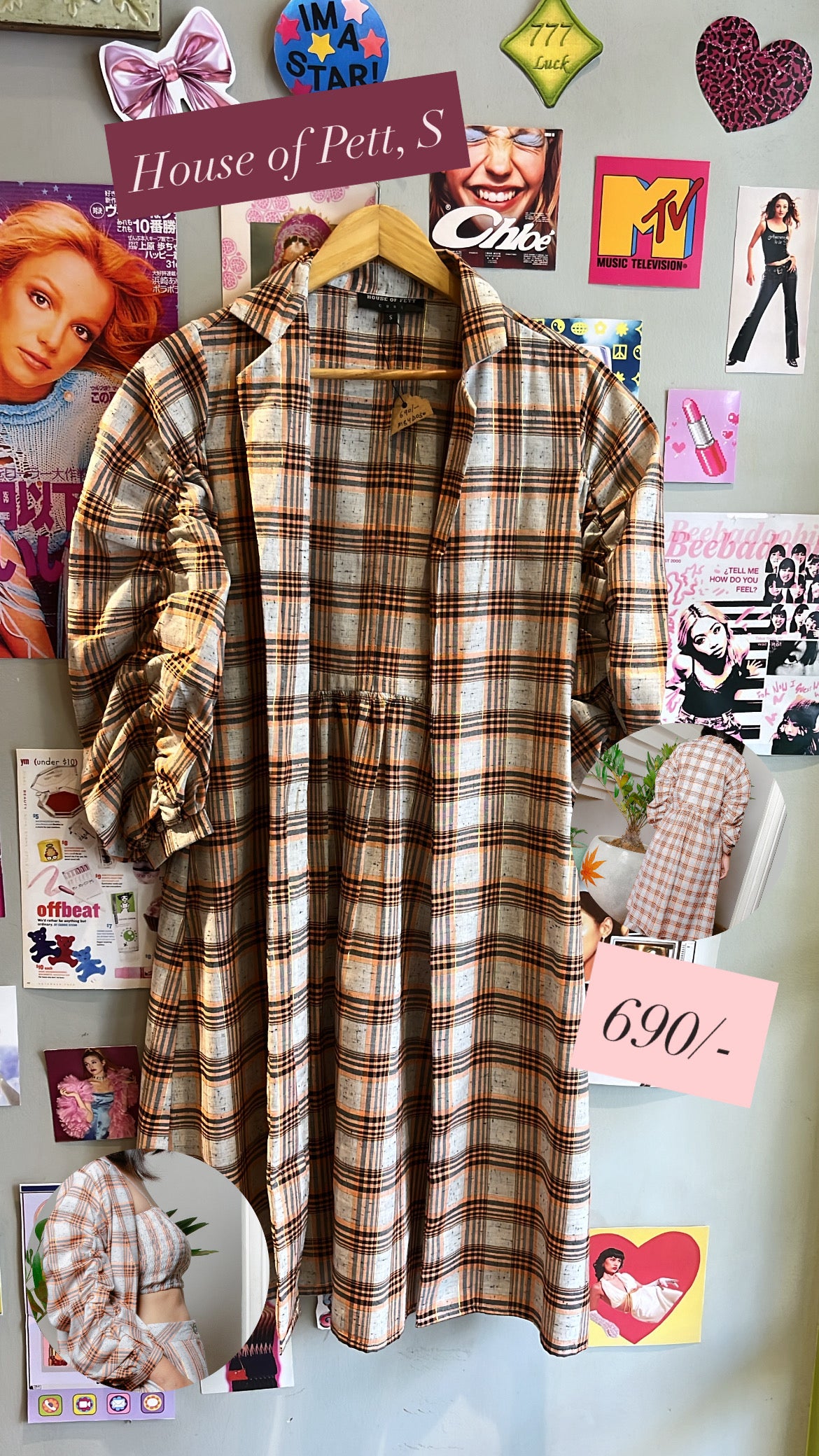 Checkered jacket