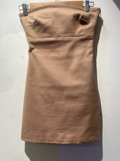 Perfect Stranger Beige Dress