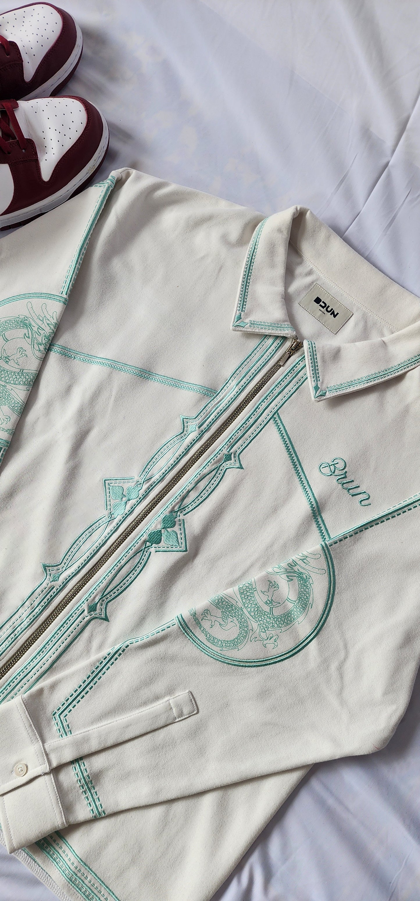 Brun White Shirt Jacket