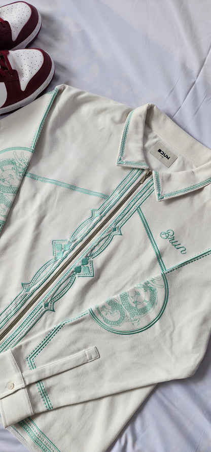 Brun White Shirt Jacket