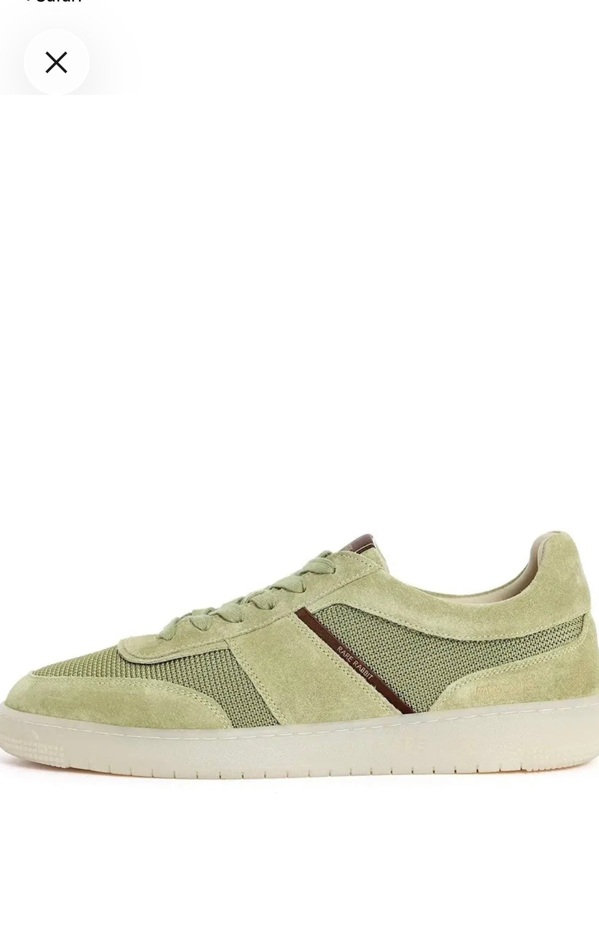 Rare Rabbit Men Rubio Textured Leather Sneaker