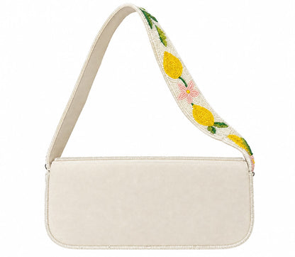 Lemondrop Beaded Bag