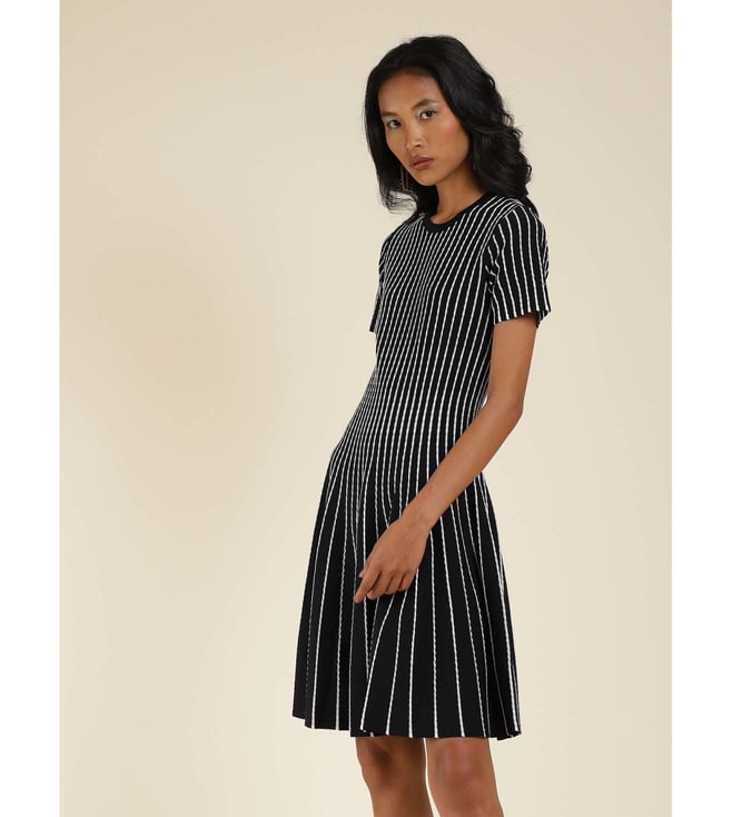 Label Ritu Kumar Black and White dress