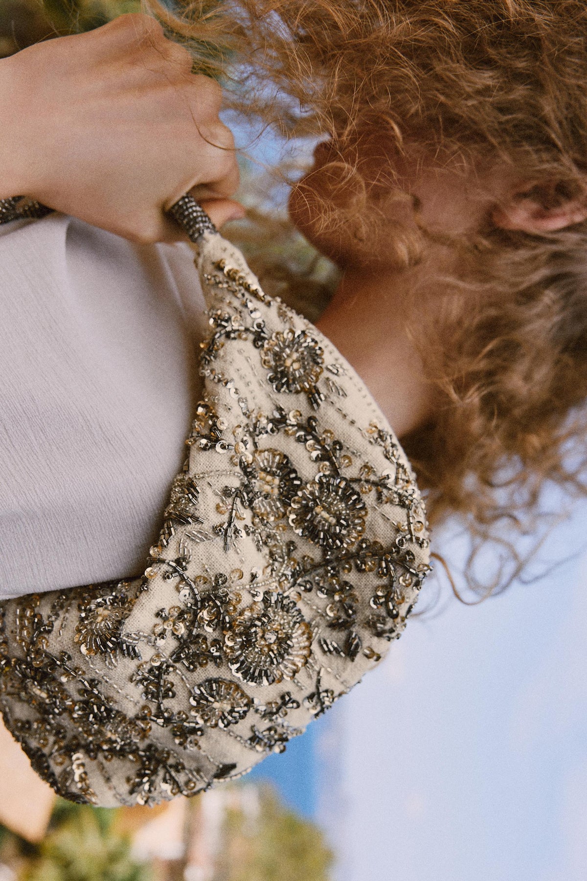 Chamki Festive Beaded Bag
