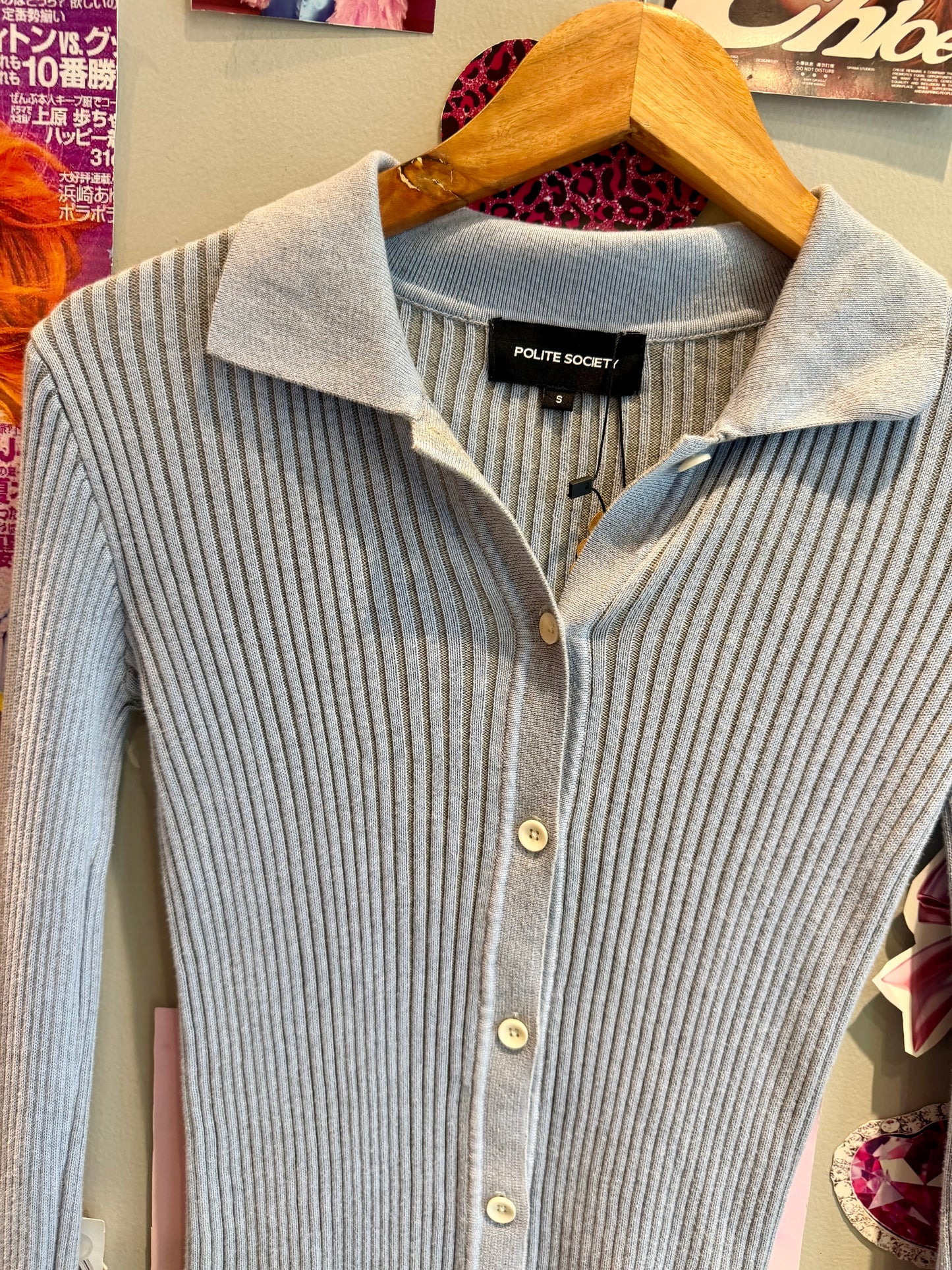 Polite Society Ribbed Top