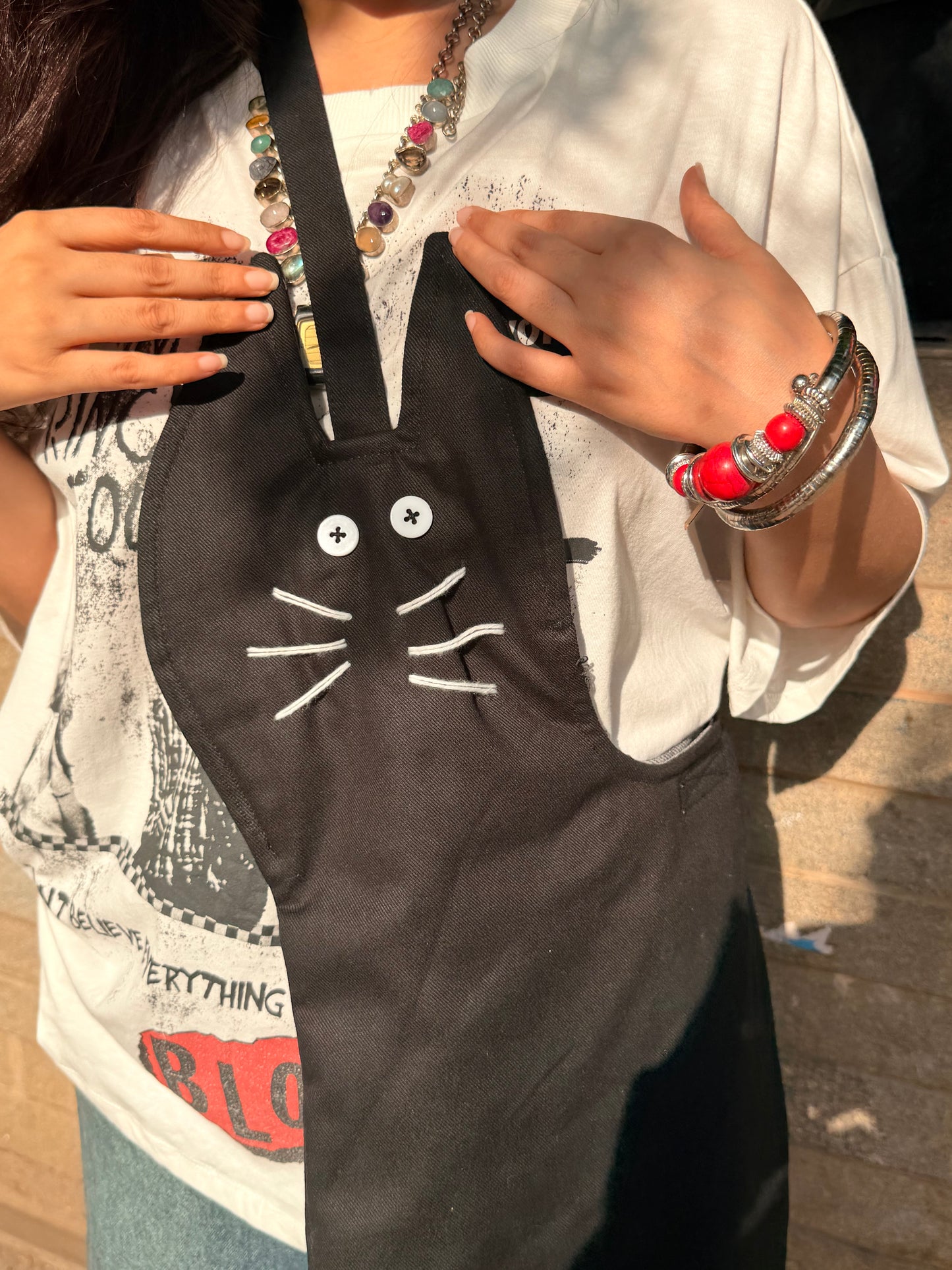 Button Beans Bag