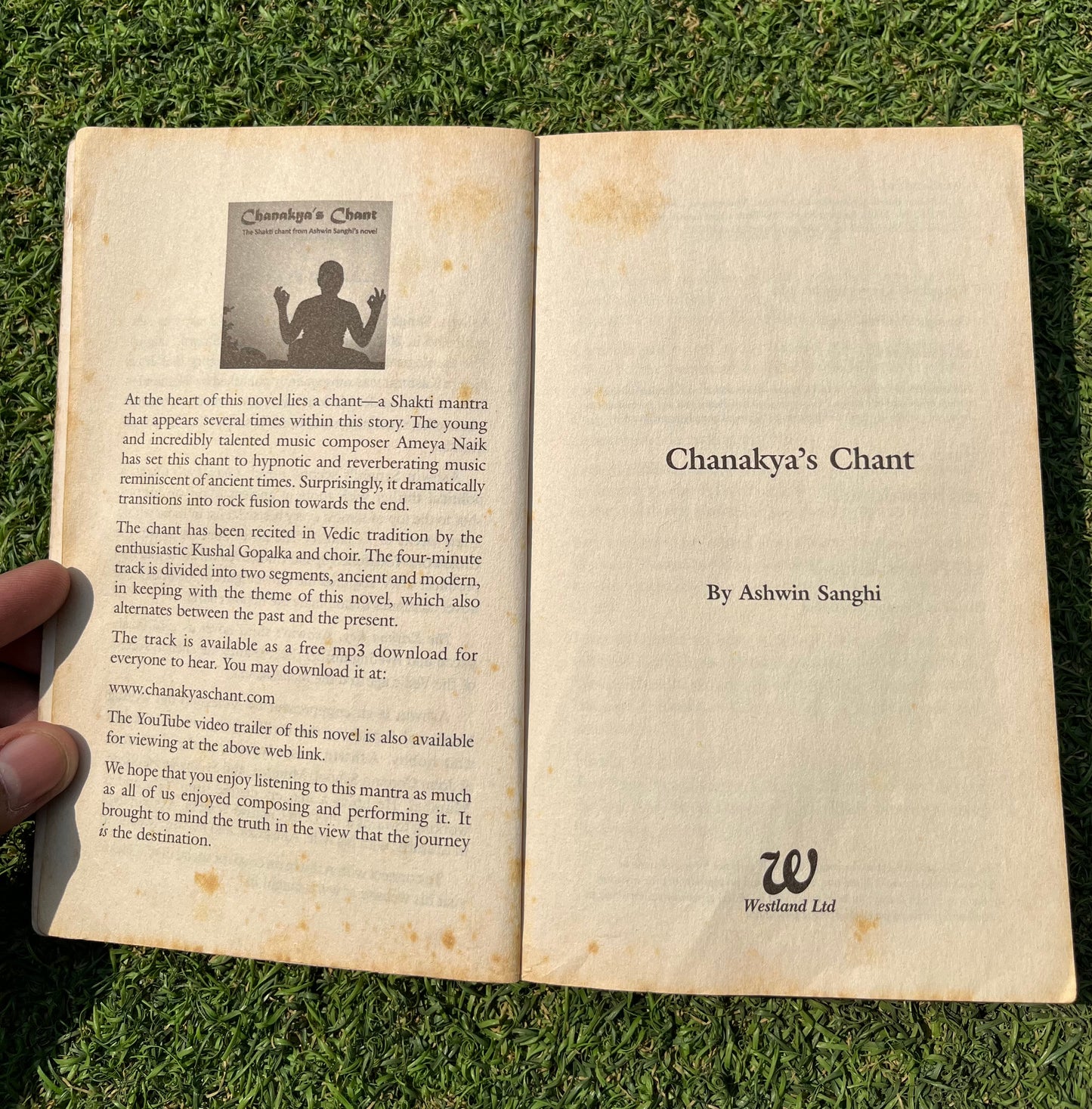Ashwin Sanghi Chanakya’s Chant Book