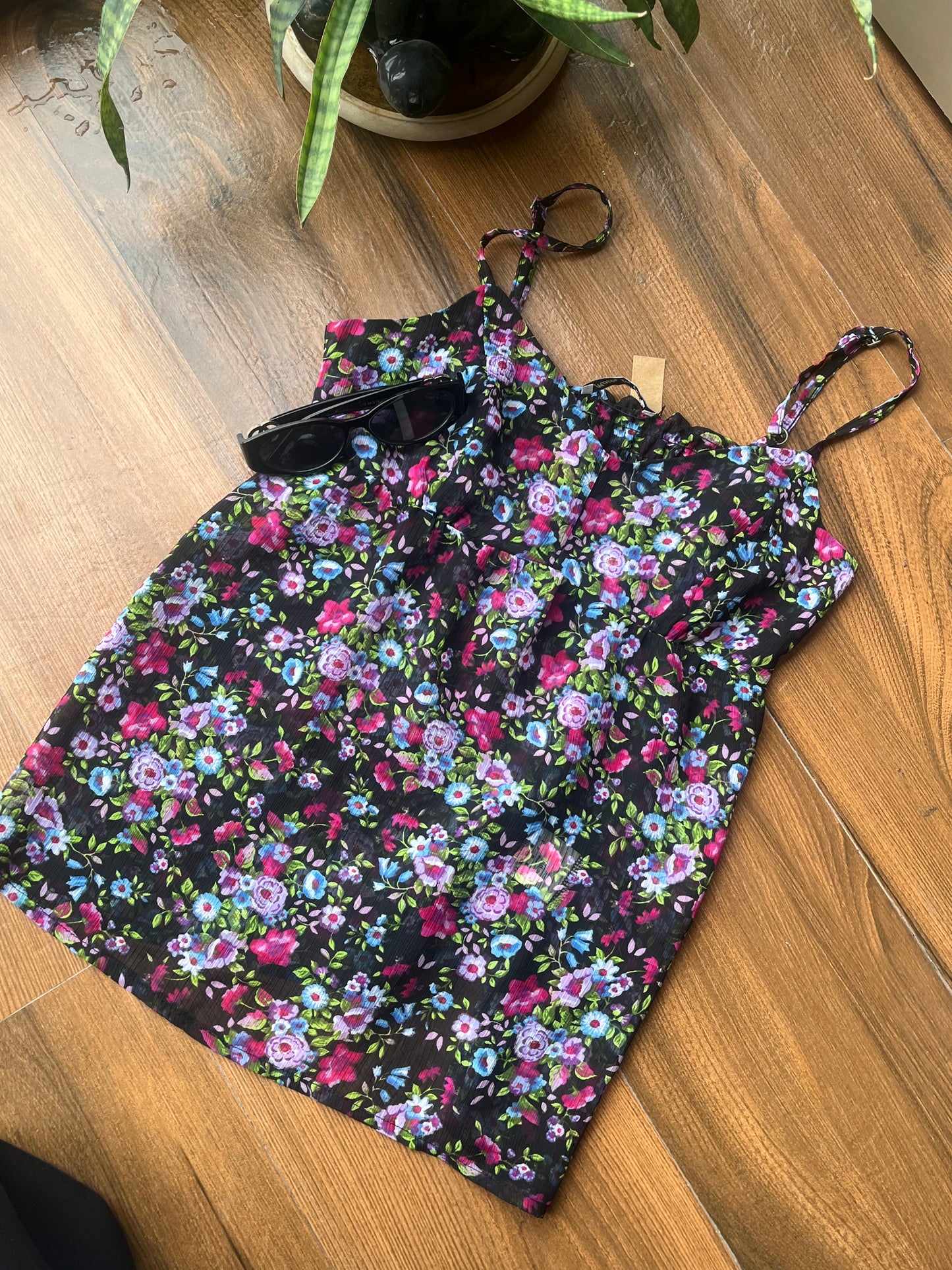 Sheer Floral Cami