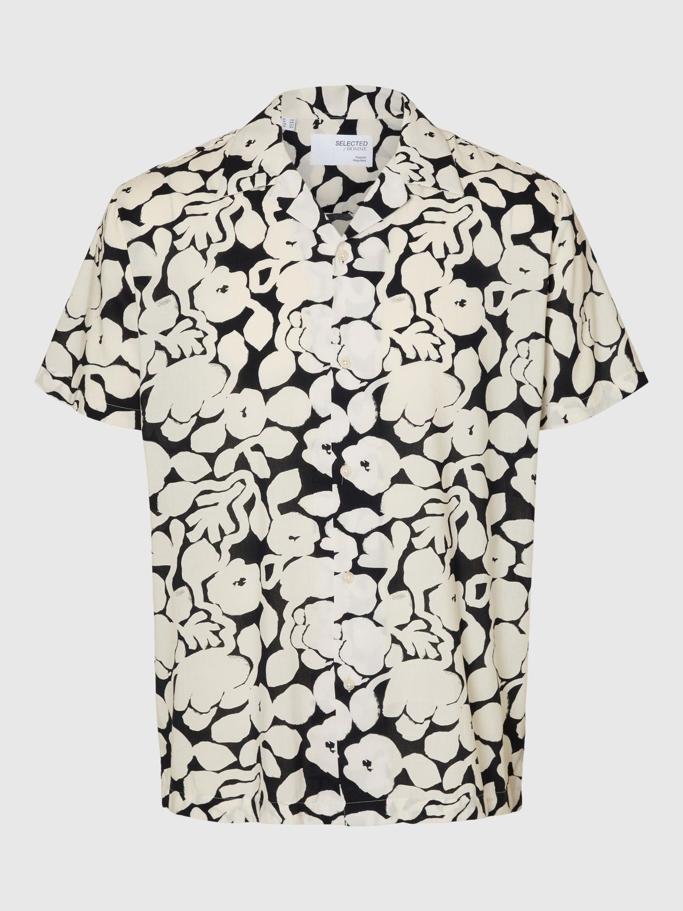 Selected Homme Black and White Shirt