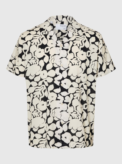 Selected Homme Black and White Shirt