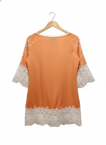 Mulmul Ornate Kurta Set (3 piece)