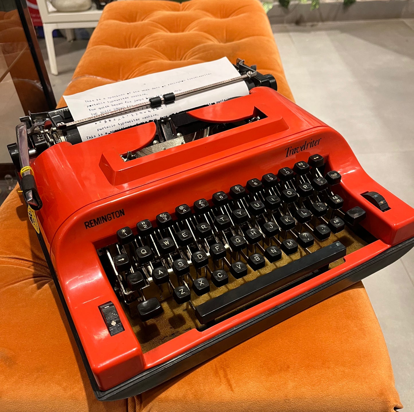 Remington Travelriter Typewriter